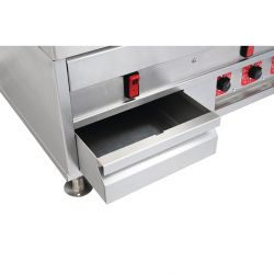 MagiKitch'n MKG Heavy Duty Chrome Gas Griddle