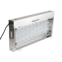 Eazyzap Energy Efficient Stainless Steel LED Fly Killer 150m