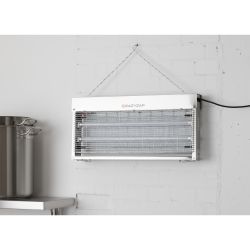 Eazyzap Energy Efficient Stainless Steel LED Fly Killer 150m