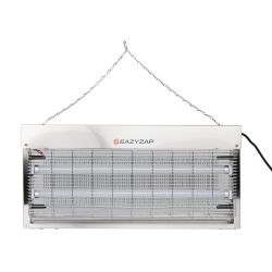 Eazyzap Energy Efficient Stainless Steel LED Fly Killer 150m