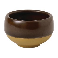Churchill Emerge Cinnamon Brown Dip Pots 570ml (12 pack)