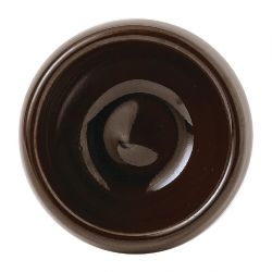 Churchill Emerge Cinnamon Brown Dip Pots 570ml (12 pack)