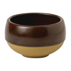 Churchill Emerge Cinnamon Brown Deep Bowls 90mm (12 pack)