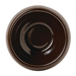 Churchill Emerge Cinnamon Brown Deep Bowls 90mm (12 pack)
