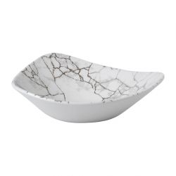 Churchill Studio Prints Kintsugi Agate Grey Lotus Bowls 228mm (12 pack)