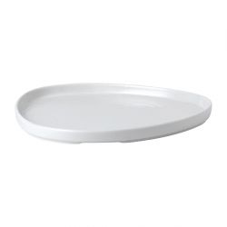 Churchill White Triangle Walled Chefs Plates 260mm (6 Pack)