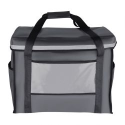 Vogue Insulated Folding Delivery Bag Grey