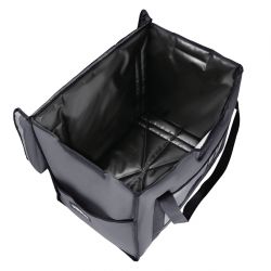 Vogue Insulated Folding Delivery Bag Grey