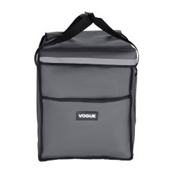 Vogue Insulated Folding Delivery Bag Grey