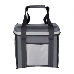 Vogue Insulated Top Loading Delivery Bag Grey 330x230x330mm
