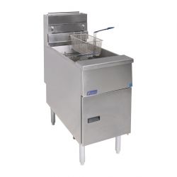 Pitco Twin Basket Single Tank Gas Fryer SG14S