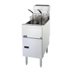 Pitco Twin Basket Single Tank Gas Fryer SG14S