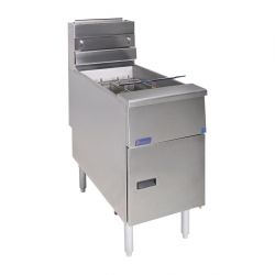 Pitco Twin Basket Single Tank Gas Fryer SG14S