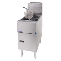 Pitco Twin Tank Gas Fryer SG14TS