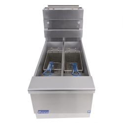 Pitco Twin Tank Gas Fryer SG14TS