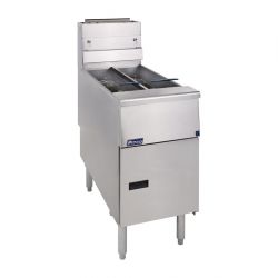 Pitco Twin Tank Gas Fryer SG14TS
