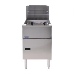 Pitco Twin Basket Single Tank Gas Fryer SG18S
