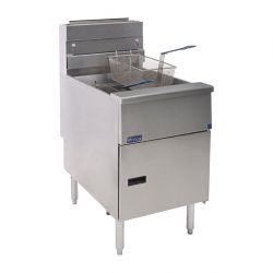 Pitco Twin Basket Single Tank Gas Fryer SG18S