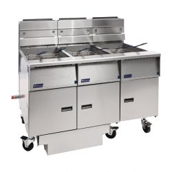 Pitco Triple Tank Gas Fryer SGR14S-FD-FFF