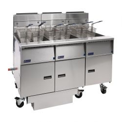 Pitco Triple Tank Gas Fryer SGR14S-FD-FFF
