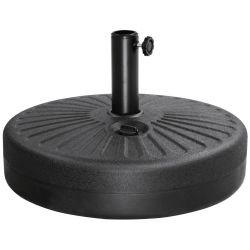 Bolero Parasol Base Black - 20Ltr