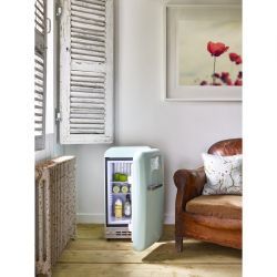 Smeg 50s Retro Mini Bar Fridge Pastel Green