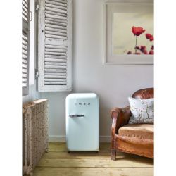 Smeg 50s Retro Mini Bar Fridge Pastel Green