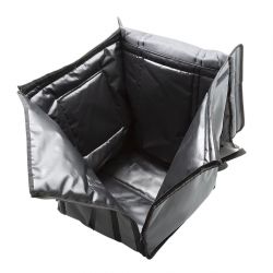 Vogue Insulated Delivery Back Pack Grey 550x400x400mm