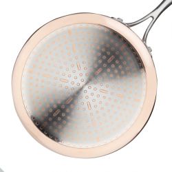 Vogue Copper Tri-Wall Saucepan 200mm