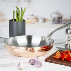 Vogue Copper Tri-Wall Frying Pan 28cm