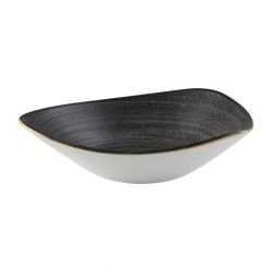 Churchill Stonecast Raw Lotus Bowls Black 229mm (Pack of 12)