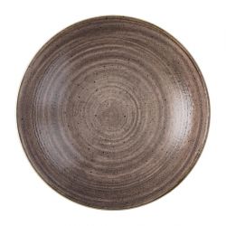 Churchill Stonecast Raw Coupe Bowls Brown 184mm (Pack of 12)