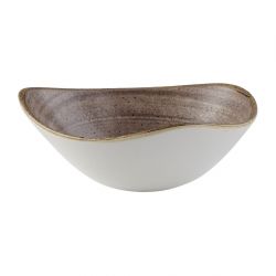 Churchill Stonecast Raw Lotus Bowls Brown 178mm (Pack of 12)