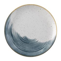 Churchill Stonecast Accents Evolve Coupe Plate Blueberry 219mm (Pack of 12)