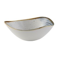 Churchill Stonecast Accents Lotus Bowl Blueberry 178mm (12 Pack)