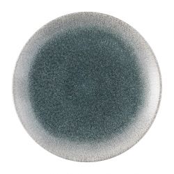 Churchill Raku Duo Agate Evolve Coupe Plate Topaz 219mm (12 Pack)