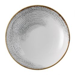 Churchill Studio Prints Homespun Accents Jasper Evolve Coupe Bowl Grey 248mm (12 Pack)