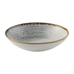 Churchill Studio Prints Homespun Accents Jasper Coupe Bowl Grey 184mm (12 Pack)