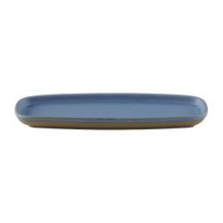 Churchill Emerge Oslo Blue Oblong Plates 254x77mm (Pack of 6)