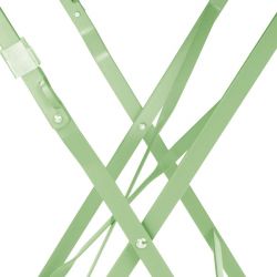 Bolero Perth Light Green Pavement Style Table Square 600mm
