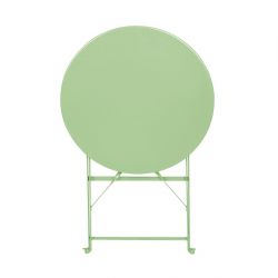 Bolero Perth Light Green Pavement Style Table Round 600mm