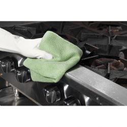 Spontex MF Pro Recycled Microfibre Cloth Green (5 pack)