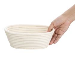 Vogue Rattan Proving Round Basket 220x80mm