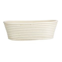 Vogue Rattan Proving Oval Basket 250x150x80mm