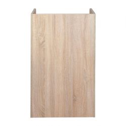 Litter Bin and Tray Stand Oak Finish 50Ltr