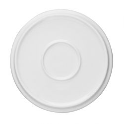Olympia Whiteware Flat Round Plates 150mm (6 Pack)