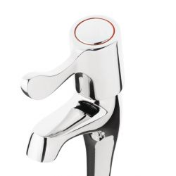 Vogue Basin Pillar Lever Taps (2 Pack)