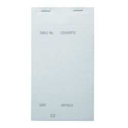 Carbonless Waiter Pad Duplicate Large (50 pack)
