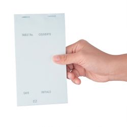 Carbonless Waiter Pad Duplicate Large (50 pack)
