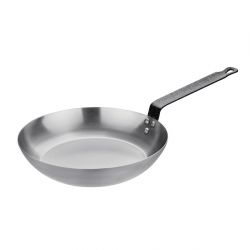Vogue Carbon Steel Frying Pan 26cm